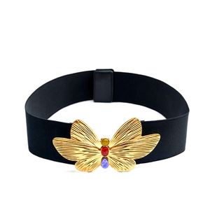 NWTs zara butterfly buckle stretchy belt